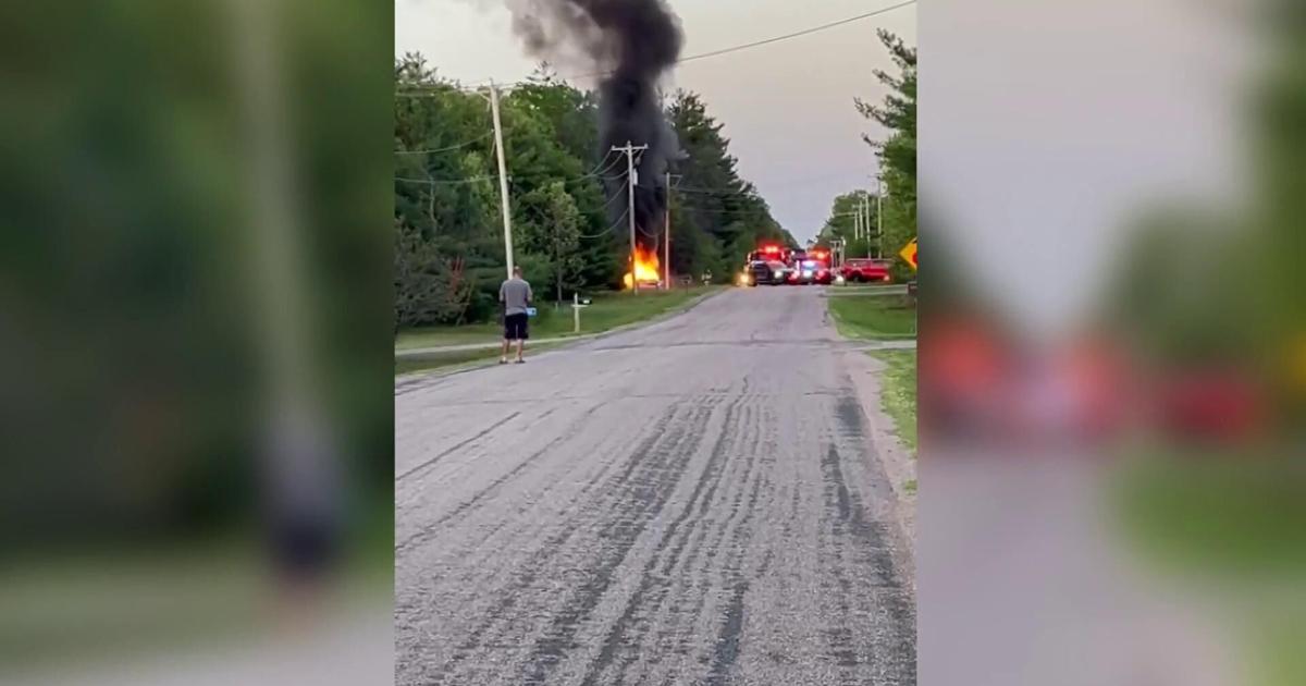 Deadly, fiery crash following police chase in Wood County