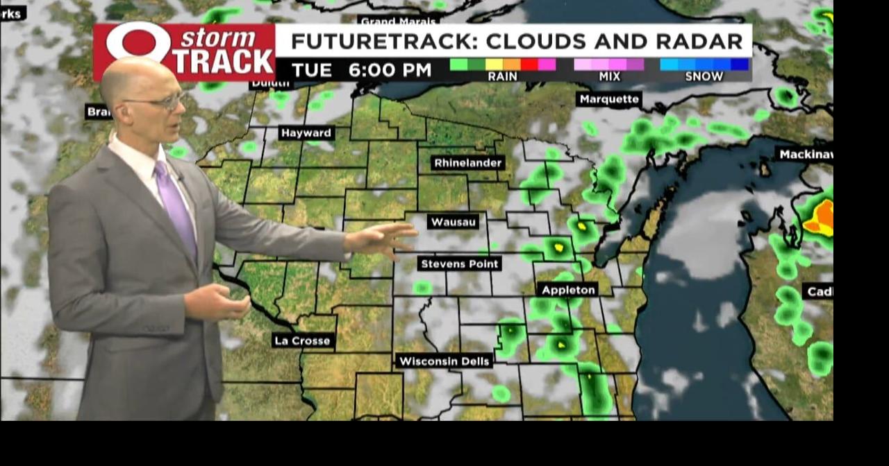 Some rain at times through mid-week
