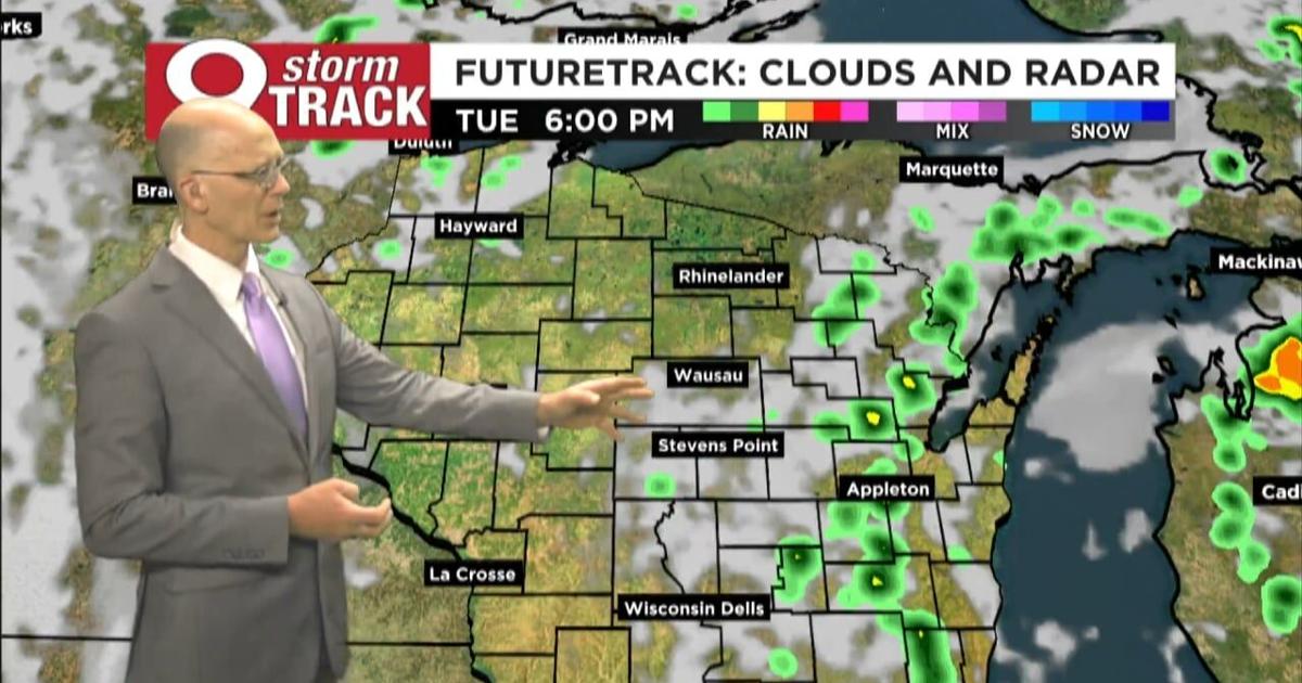 Some rain at times through mid-week