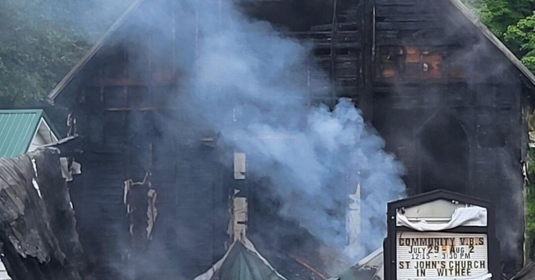 Clark County church appears to be total loss after fire | News | waow.com