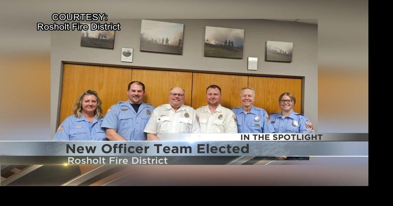 New officer team elected at Rosholt Fire Department Video