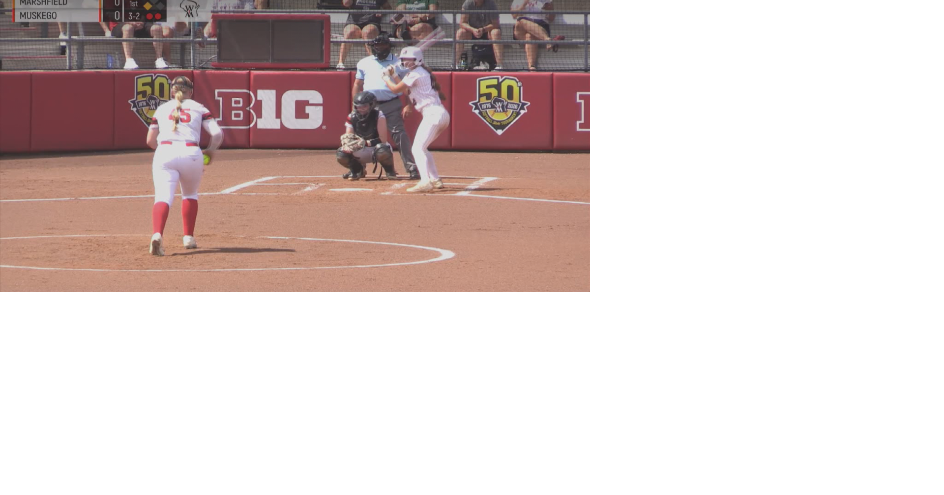 Marshfield Softball's Historic Season Comes to an End Against No. 2 Muskego at State Tournament