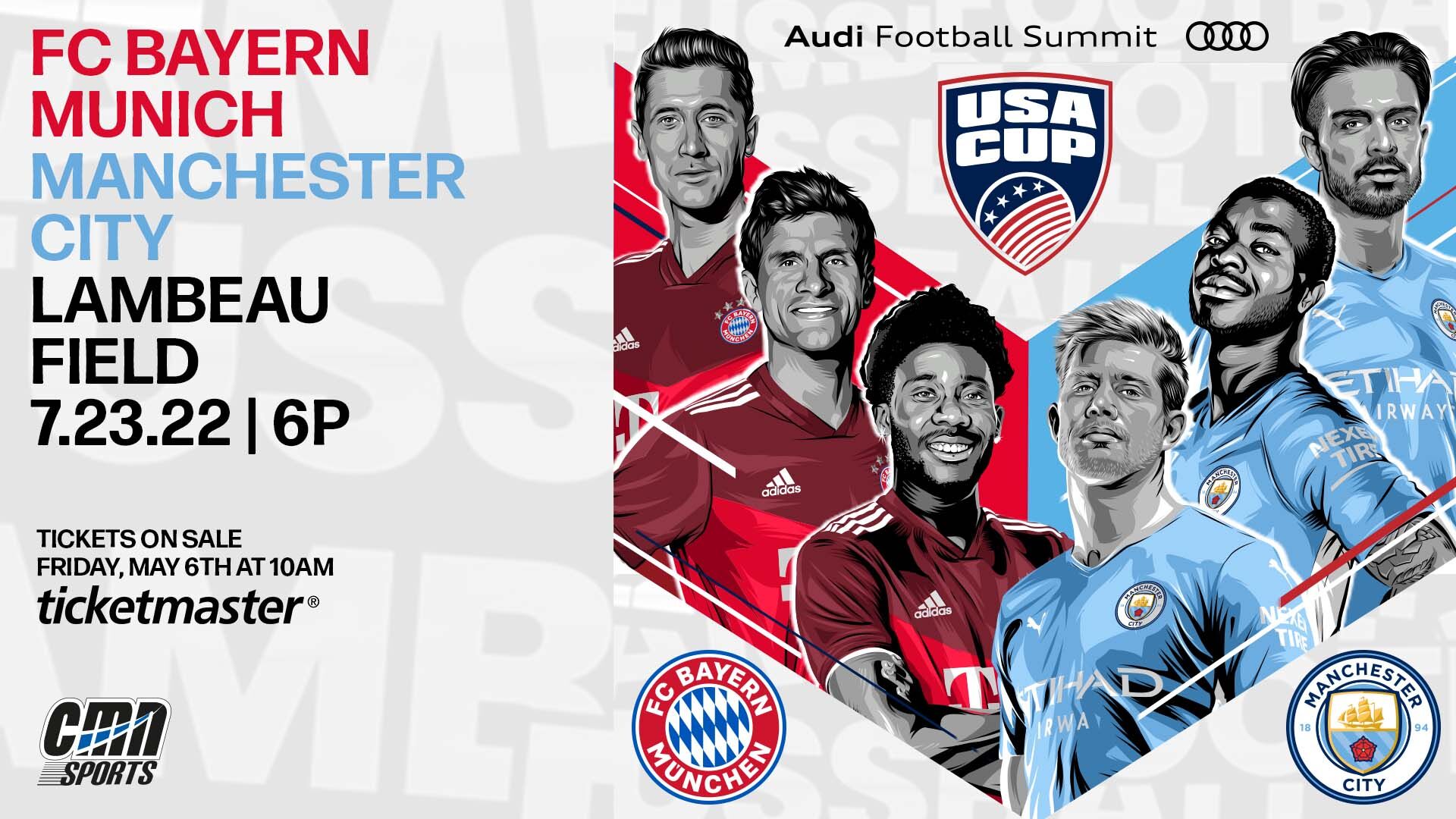 FC Bayern Munich, Manchester City to play exhibition match at Lambeau Field Sports waow