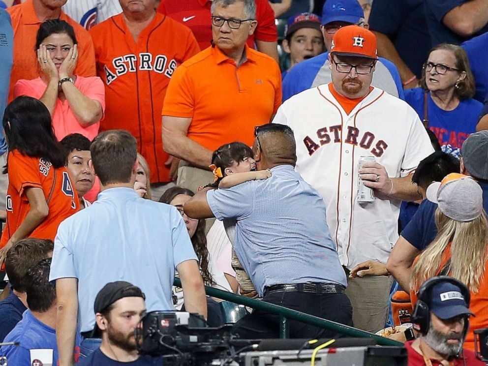 Extremely upsetting' that girl was struck by foul ball at Astros game, MLB  says, News