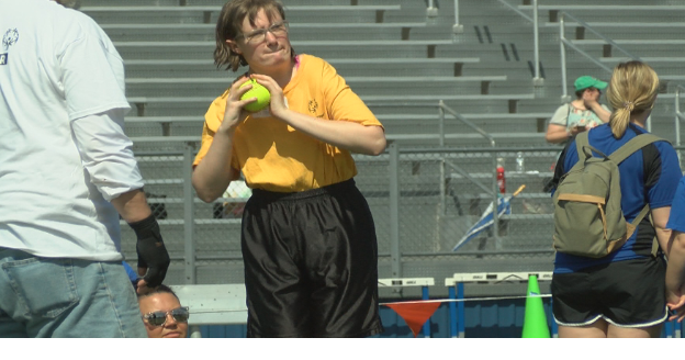 Nearly 100 athletes competed for the regional Wisconsin Special Olympics