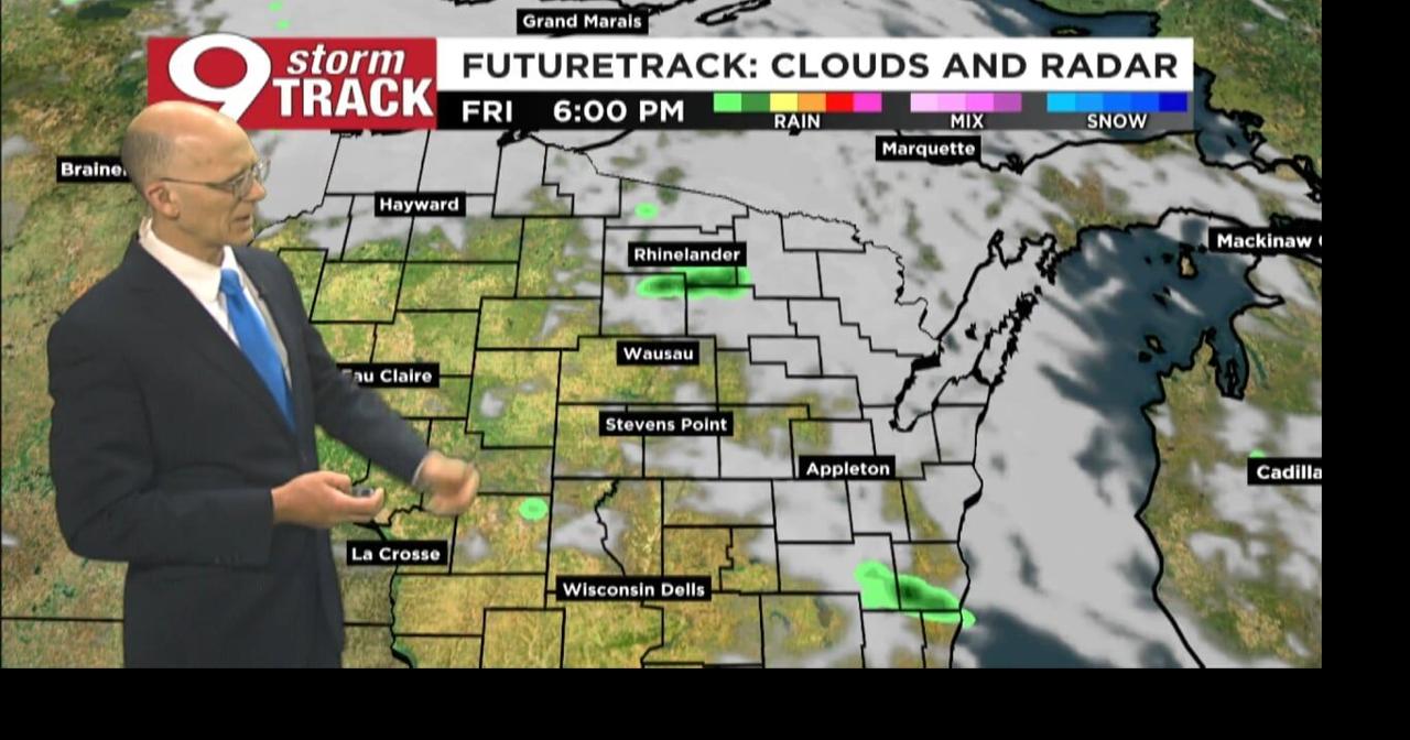 Slightly less humid for the weekend and dry until Monday night