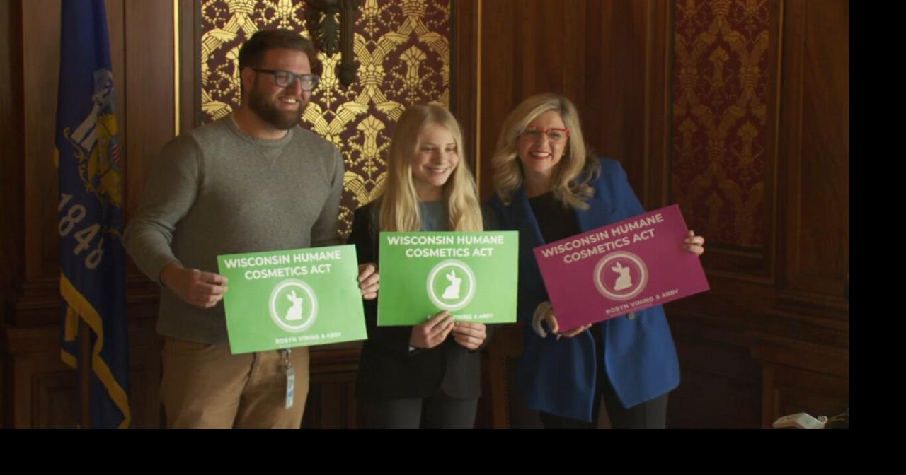 14 year old introduces Humane Cosmetics Act alongside state legislators ...