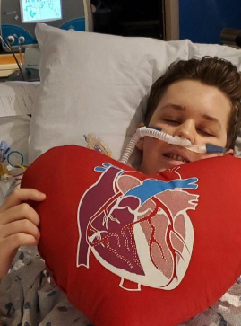 High School Student receives new heart just a week before