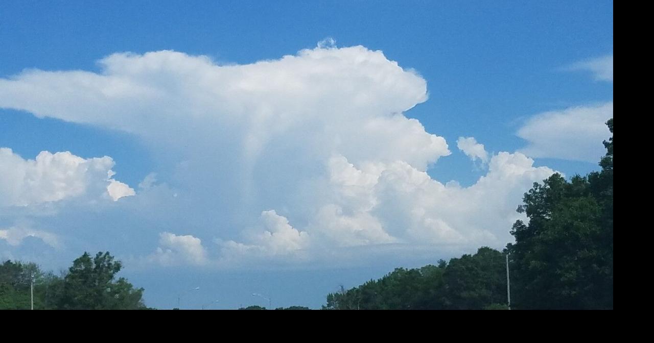 Still warm today with isolated storms
