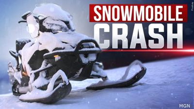 Snowmobile crash