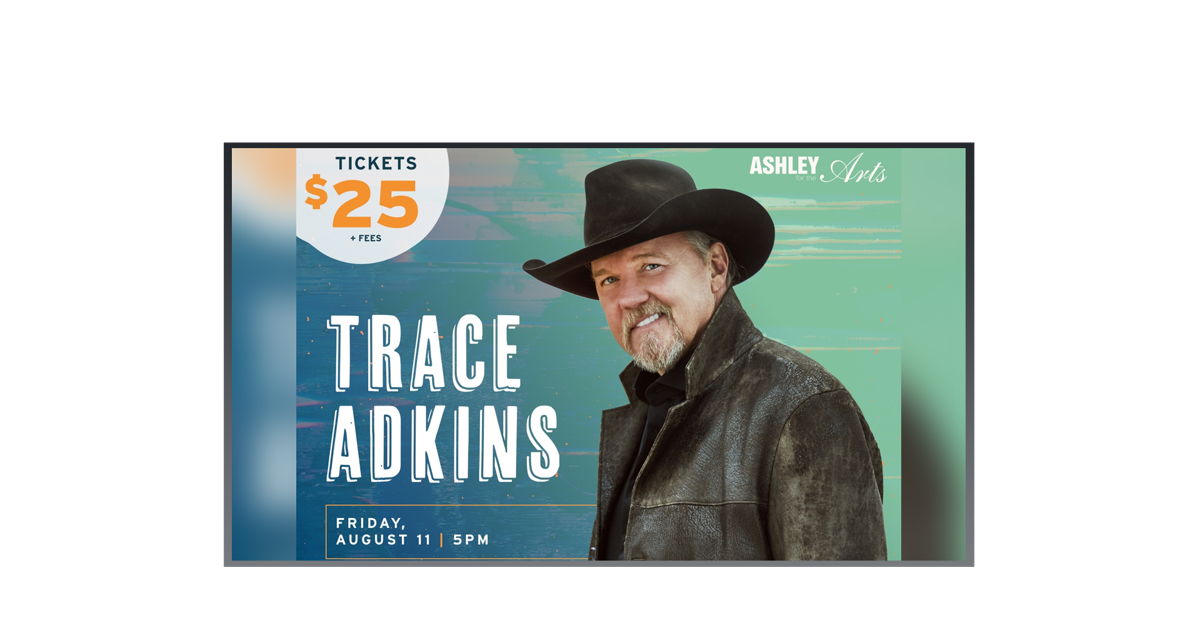Trace Adkins joins growing list of headliners at Ashley for the Arts ...