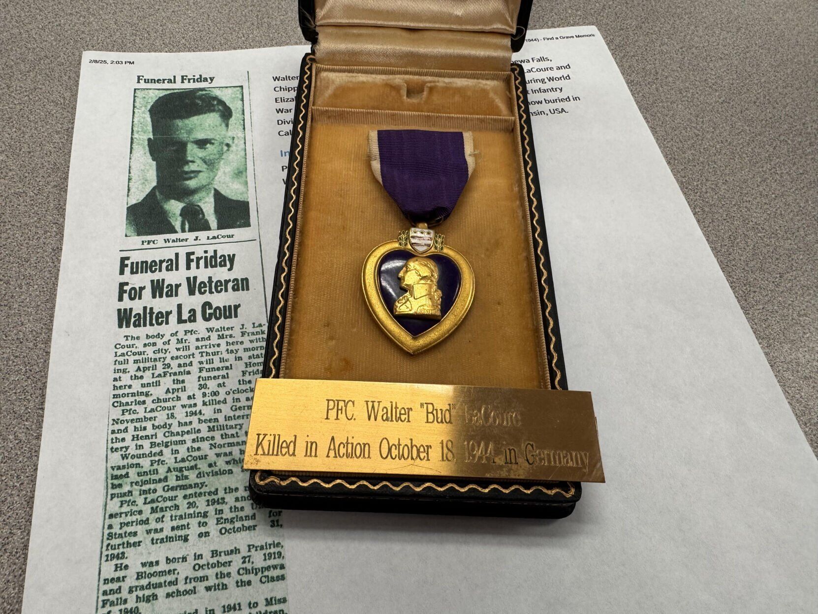 Purple Heart Gold Star Family Military Lapel Pin – Honor Killed Loved One