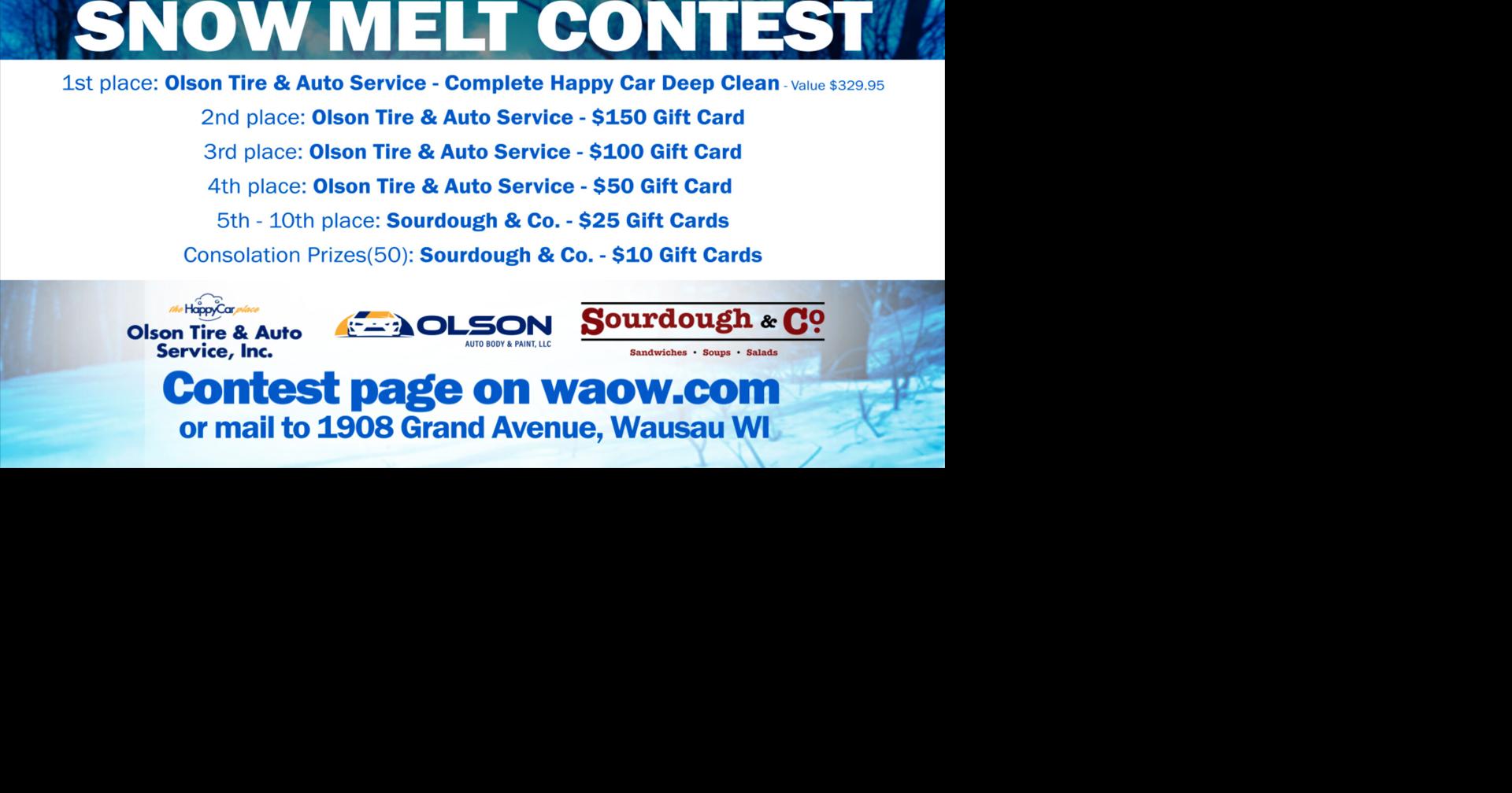 2026 Snowmelt Contest Conclusion
