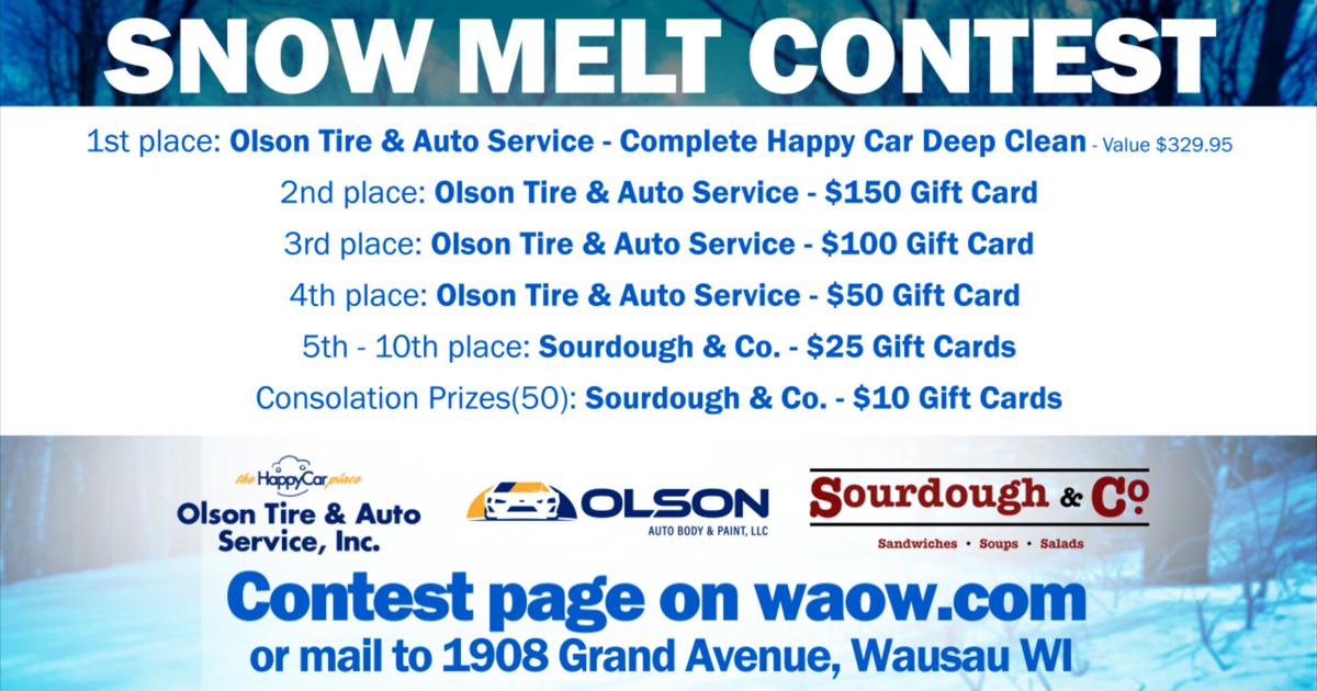 2026 Snowmelt Contest Conclusion