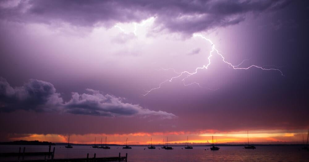 More muggy weather with a good chance of wet conditions today