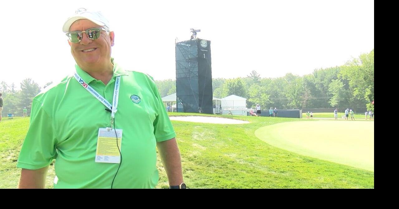 U.S. Senior Open volunteer turns caddy for a day Sports