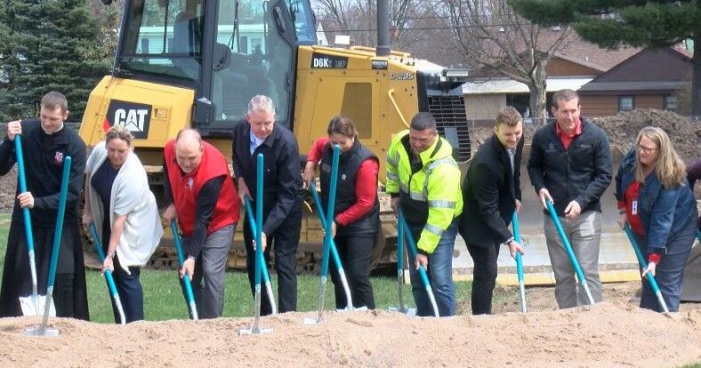 Newman Catholic breaks ground on phase two of athletic, academic, and ...