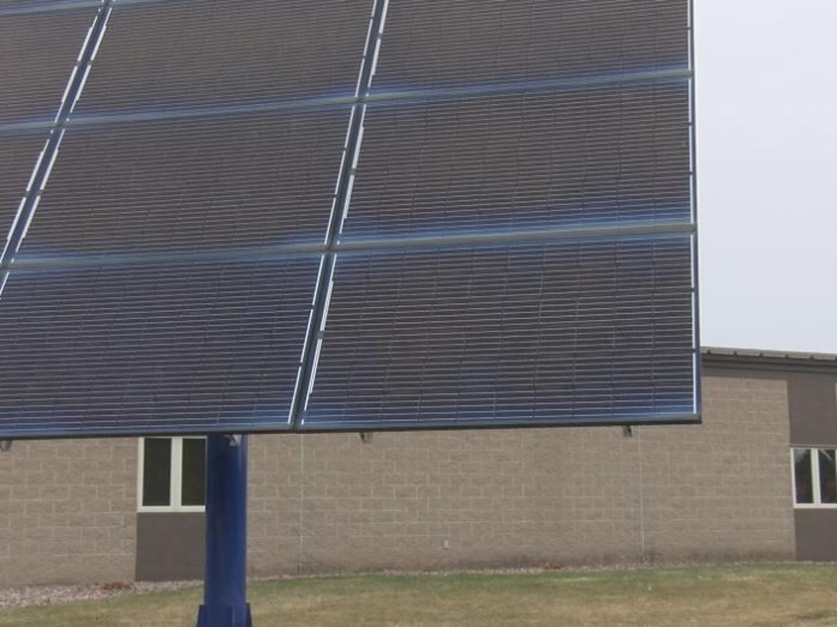 Area High School Speaks on Renewable Energy After Solar Panel Installation