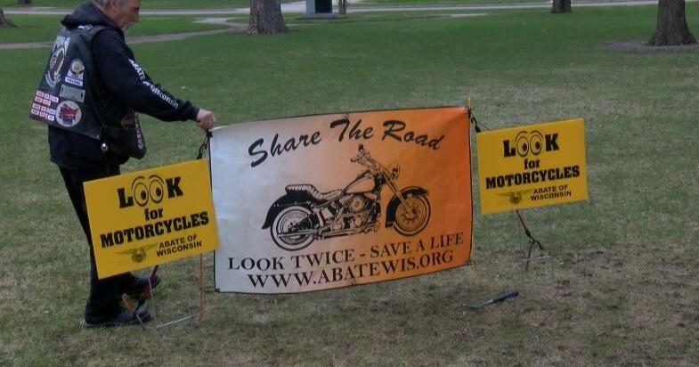 Officials warn drivers of motorcyclists on roads with increased temperatures