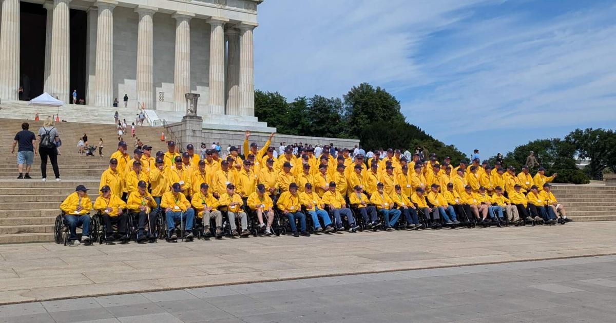 Never Forgotten Honor Flight: gratitude for our veterans