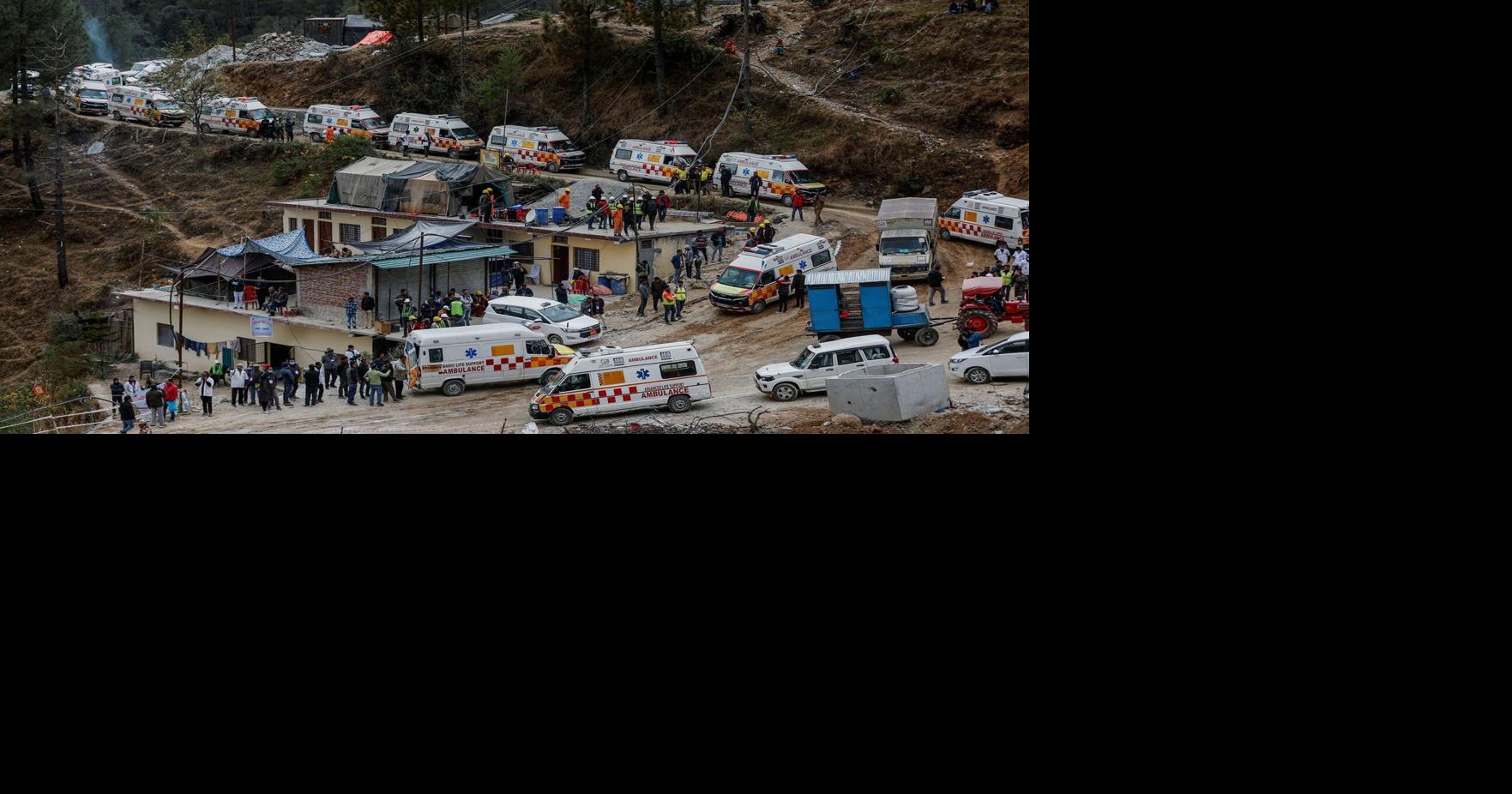 All 41 workers rescued from collapsed tunnel in India after 17-day ...
