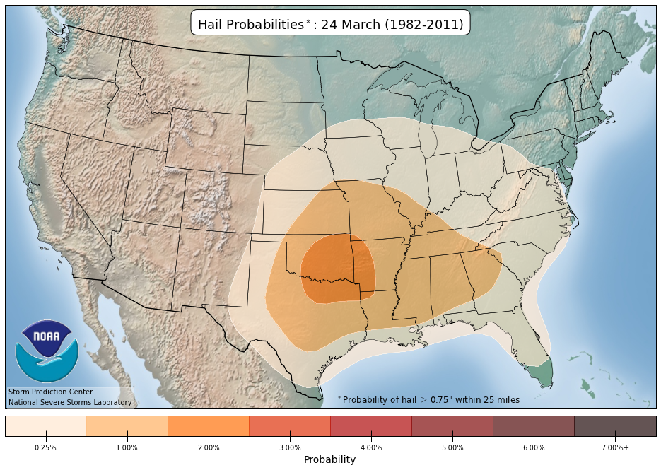 Where have severe t-storms hit so far this season in the U.S. ...