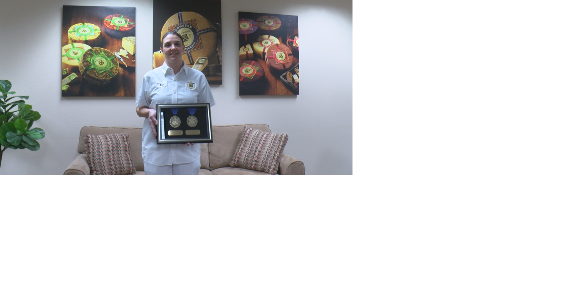 5th Woman in Wisconsin named "Master Cheesemaker"