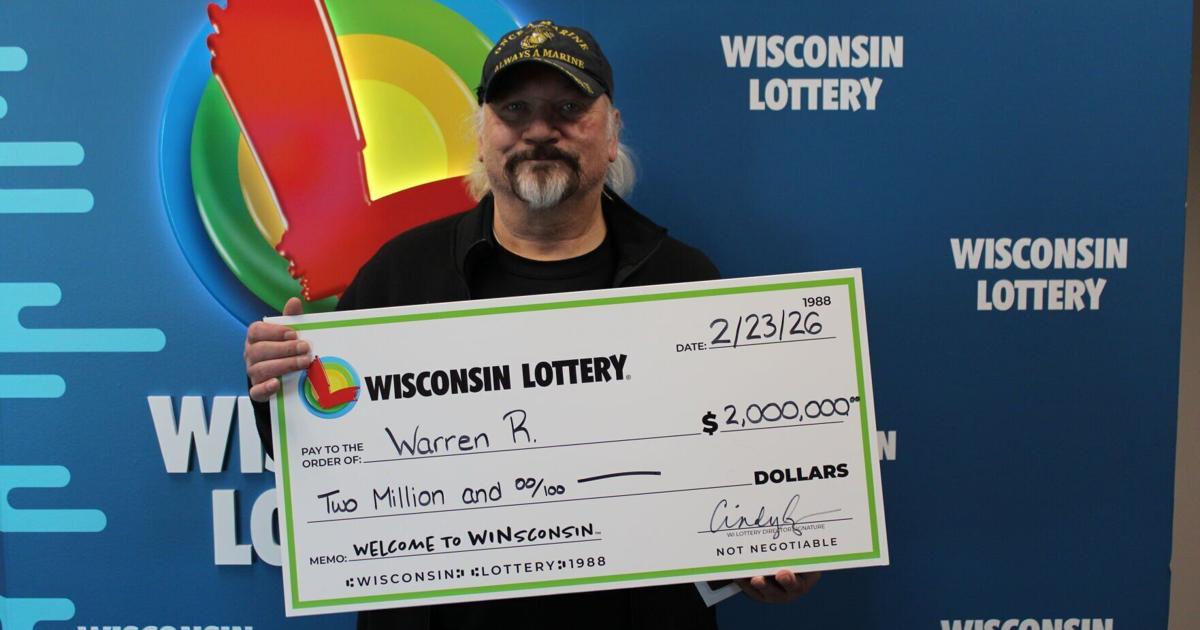 Wi Raffle Black River Falls resident wins $2 million Wisconsin Lottery scratch ...