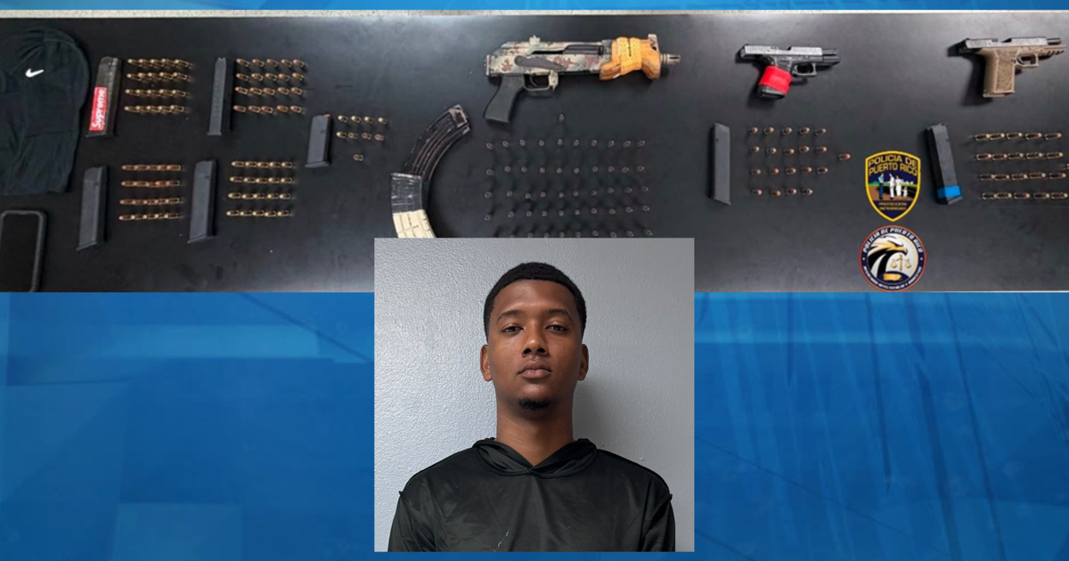 Arrestan en Loíza a sujeto con AK-47, pistolas y municiones; sale libre bajo fianza