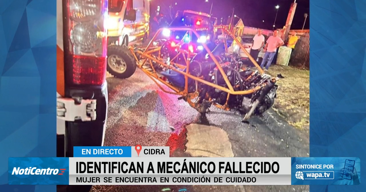 Muere mecánico al perder control de todoterreno y chocar en carretera PR-1 en Cidra