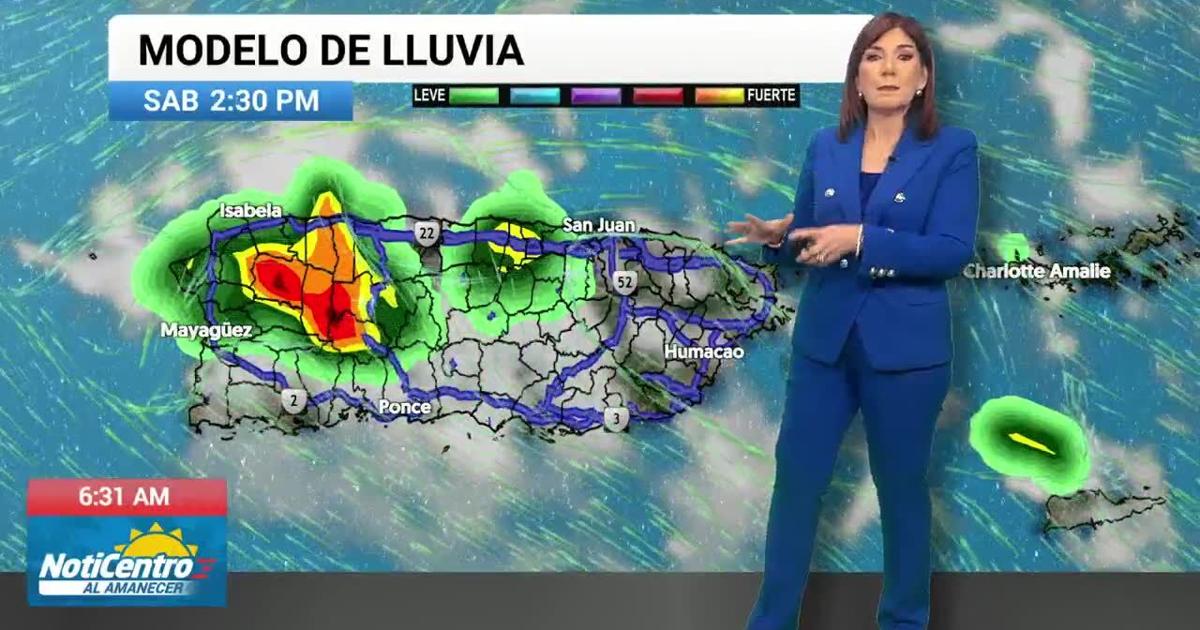 Tardes lluviosas y polvo del Sahara dominarán el fin de semana en Puerto Rico
