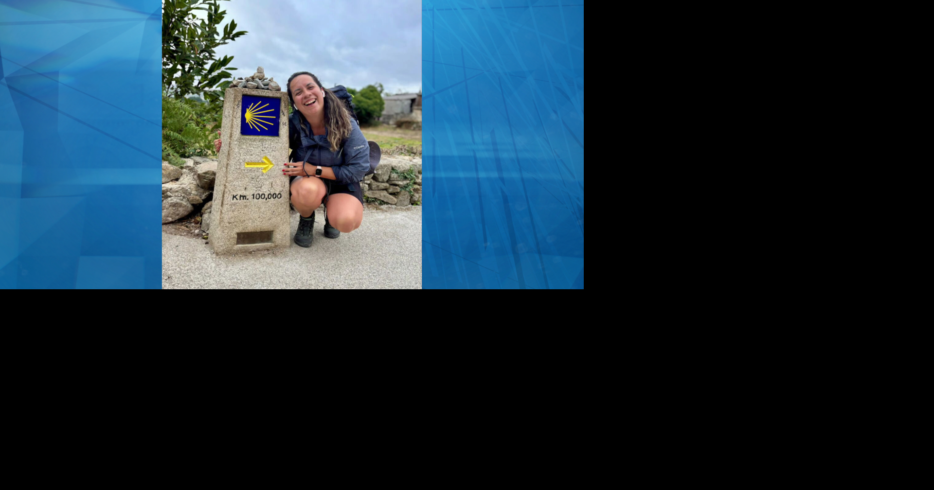 Puertorriqueña recorre el Camino de Santiago por tercera vez para sanar el duelo por su hermano