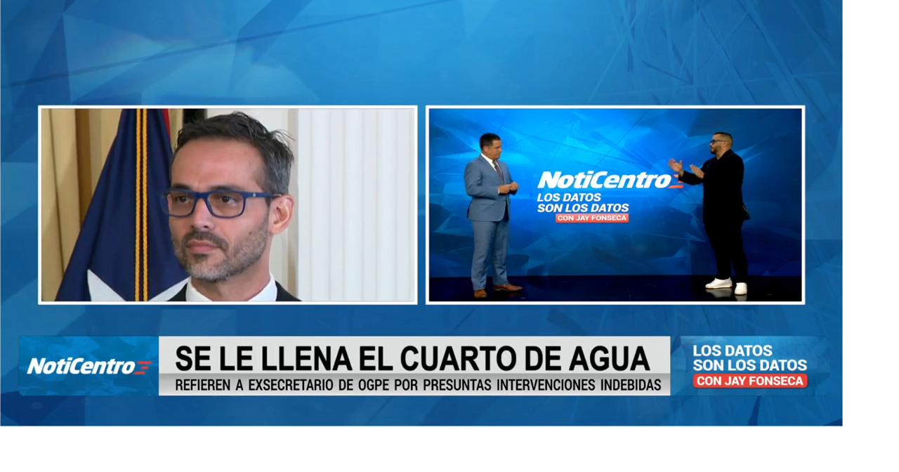 Jay Fonseca: “bien seria” alegación contra ex secretario auxiliar de la OGPe