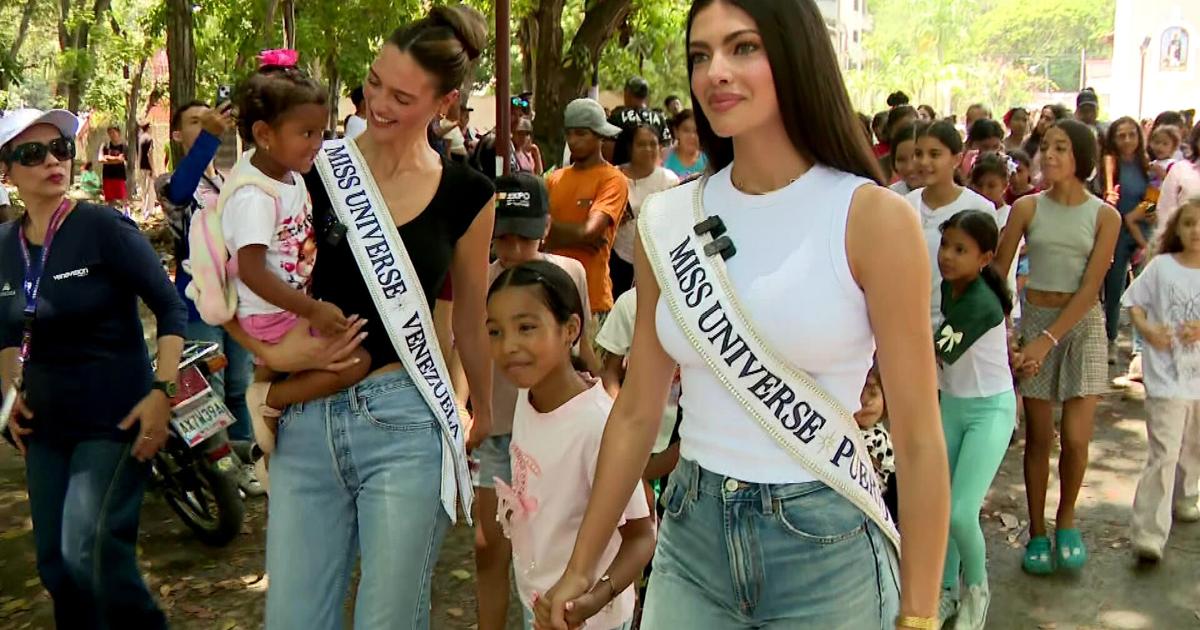 Cáritas y reinas del Miss Universe llevan ayuda y alegría a niños damnificados en Venezuela