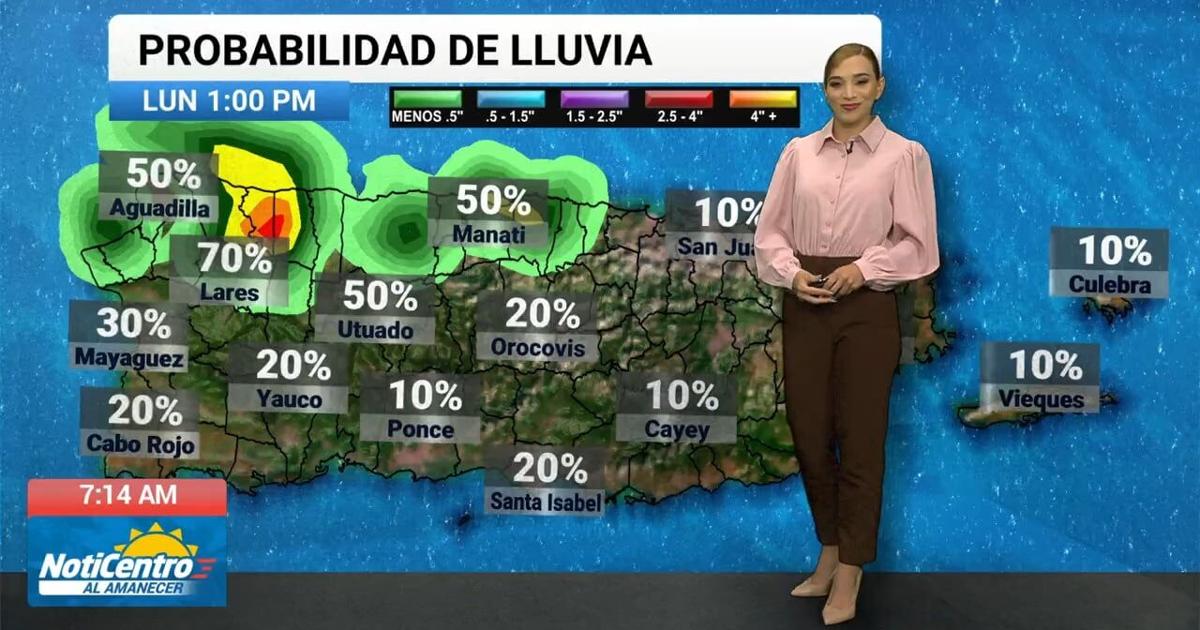 Tu Tiempo: aumenta humedad para hoy, riesgo de inundaciones en el noroeste
