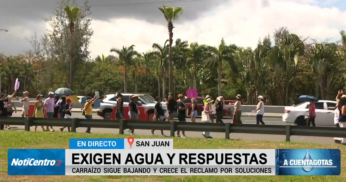 Organizaciones convocan manifestación por crisis de agua pese a pausa en racionamiento