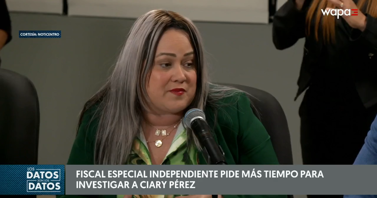 Fiscales piden prórroga de 45 días para concluir investigación contra exsecretaria Ciary Pérez