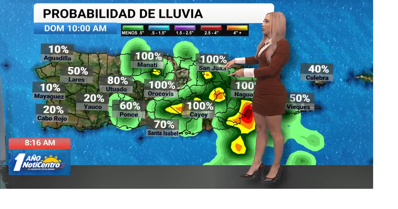 Vaguada mantiene condiciones inestables en Puerto Rico con riesgo de inundaciones hasta el jueves