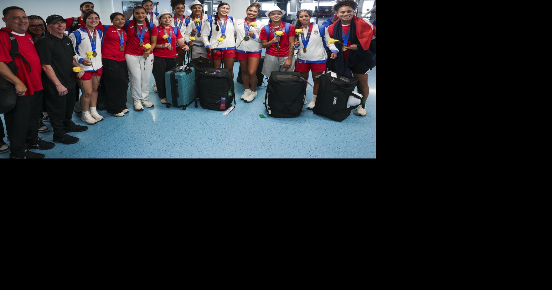 Selección Femenina U20 de baloncesto regresa a Puerto Rico con oro de Santo Domingo