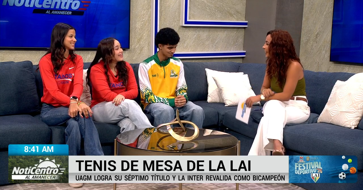 LAI: UAGM logra su séptimo título en tenis de mesa y la Inter relavida como subcampeona
