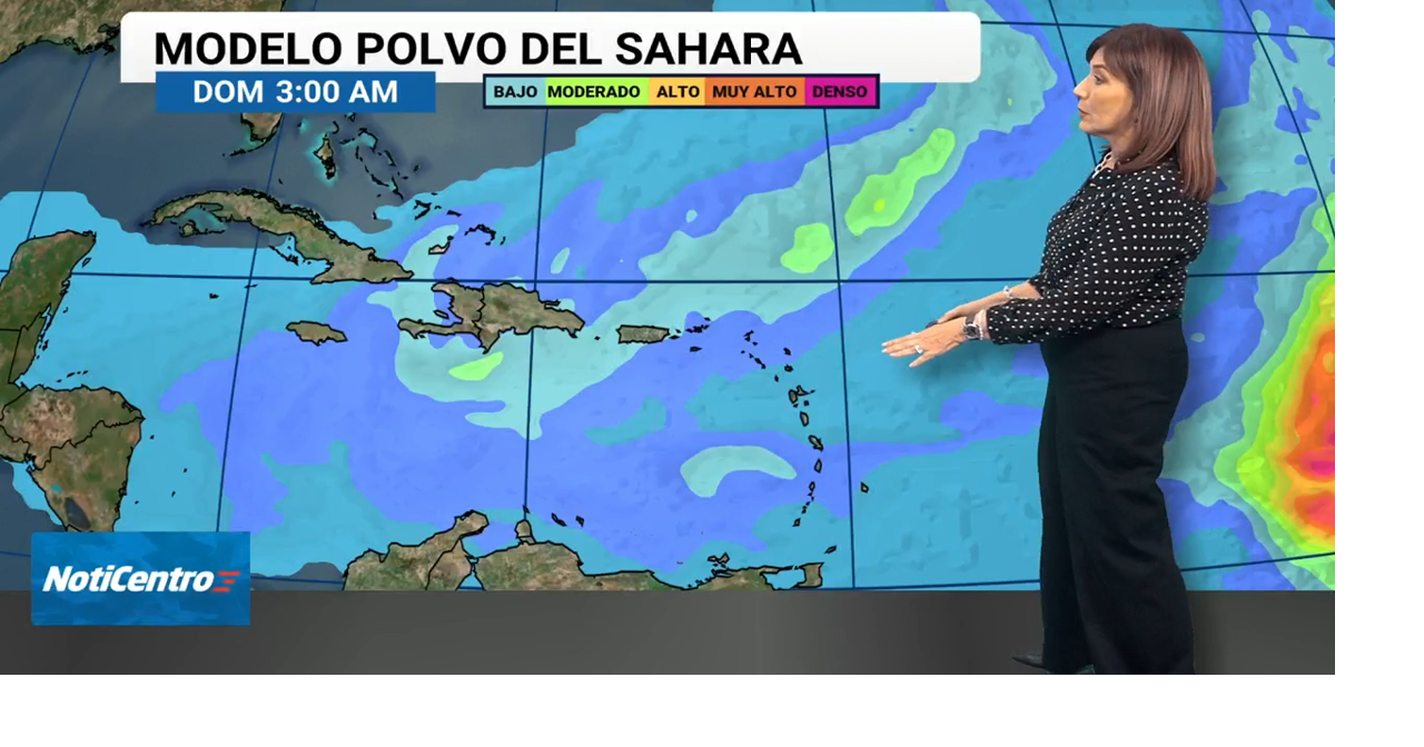 Polvo del Sahara domina el tiempo en Puerto Rico con poca lluvia prevista