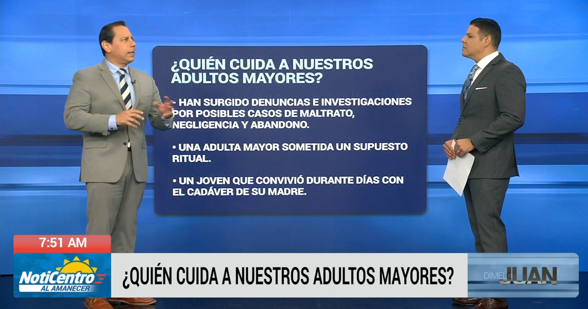 Dalmau analiza la crisis de cuidado de adultos mayores en Puerto Rico