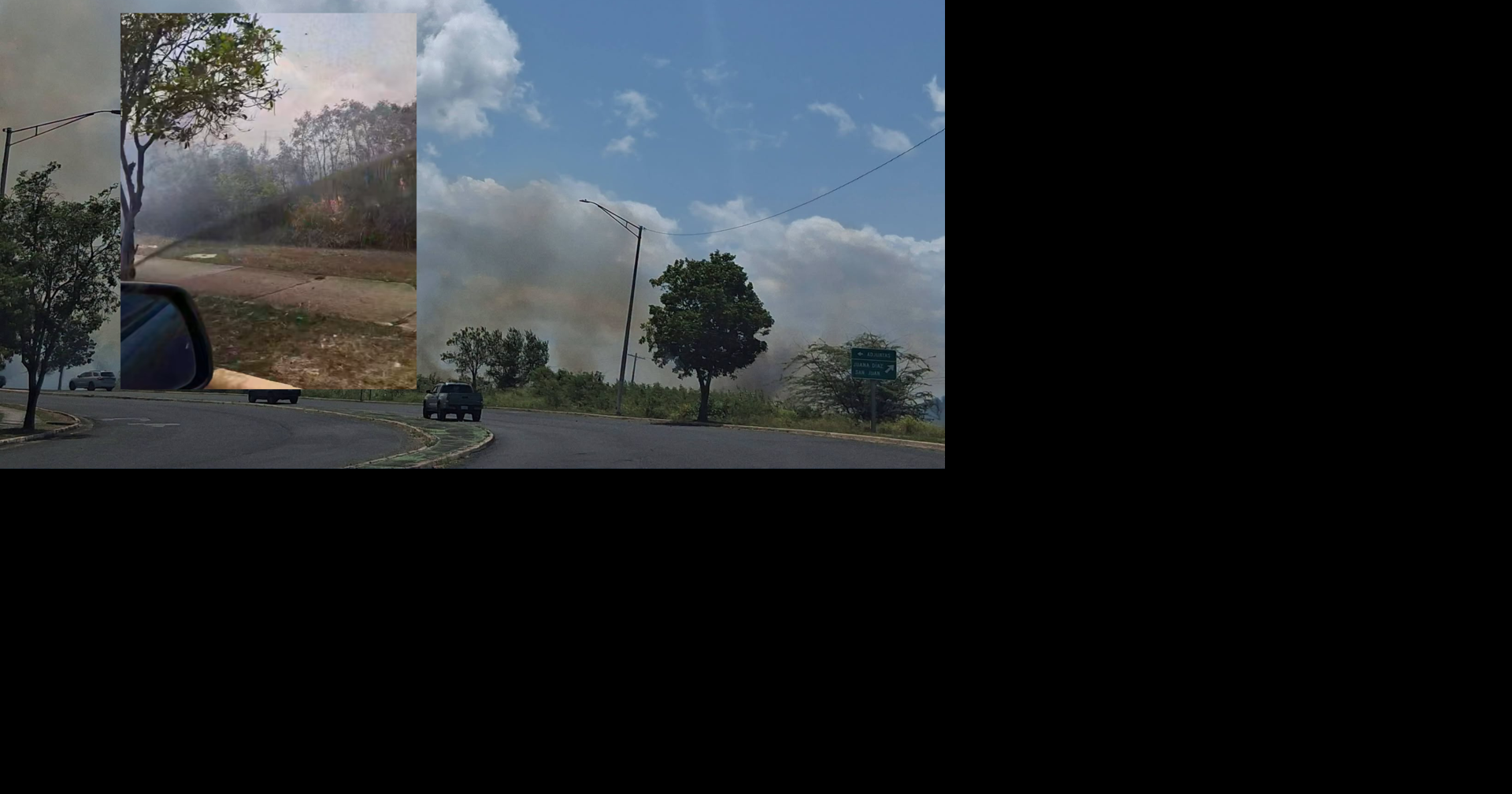 Múltiples incendios forestales activos en Ponce; Bomberos y DRNA responden en zona sur
