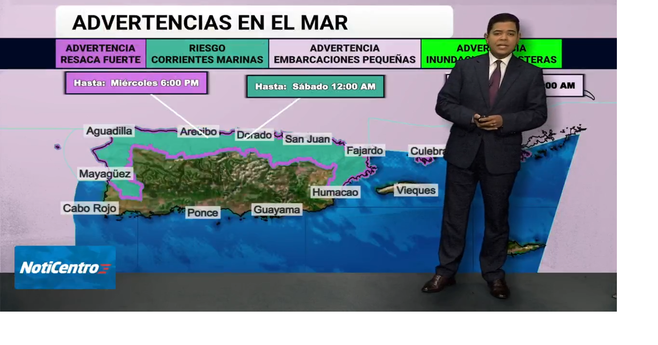 Tu Tiempo: peligroso el mar en la costa norte por evento de marejadas