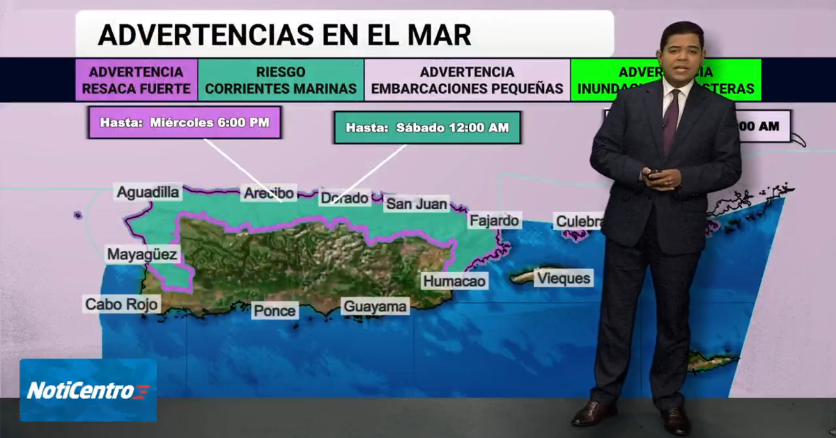 Tu Tiempo: peligroso el mar en la costa norte por evento de marejadas