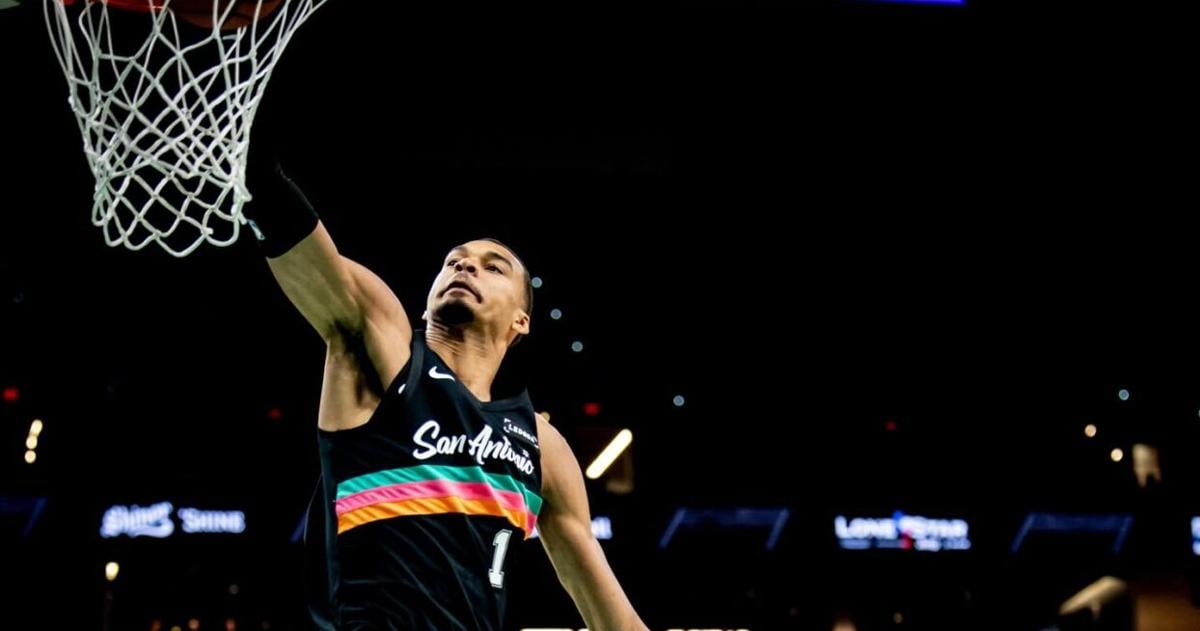 "Es para lo que trabajas": Wembanyama ansioso por jugar los playoffs de la NBA