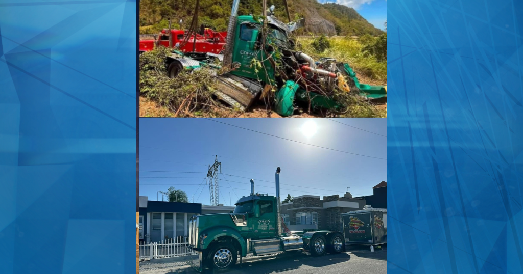 Camionero rescatado de barranco en Cayey habla por primera vez: "Sigo aquí por gracia de Dios"