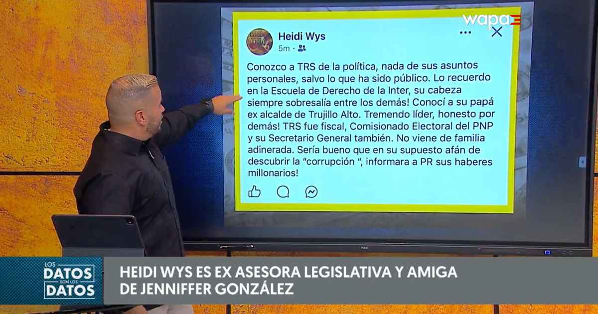 Cuestionan el patrimonio millonario de Thomas Rivera Schatz