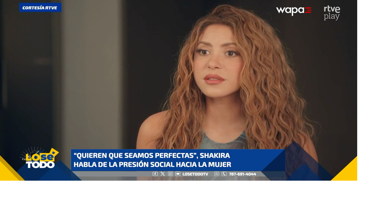 Shakira critica la exigencia de perfección hacia la mujer