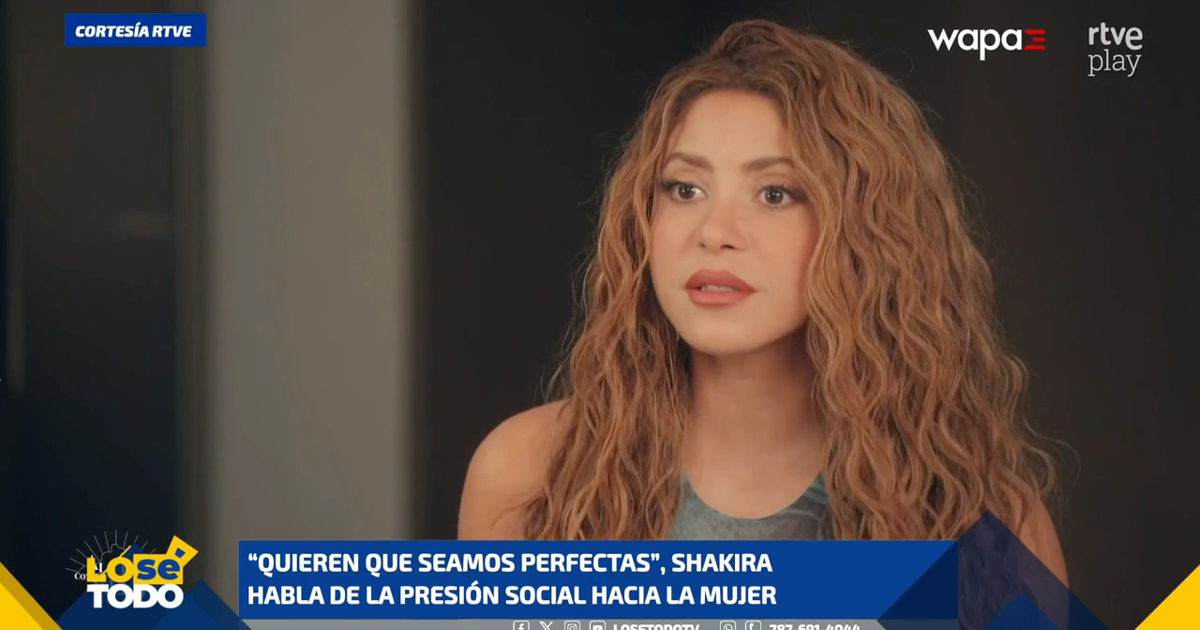 Shakira critica la exigencia de perfección hacia la mujer